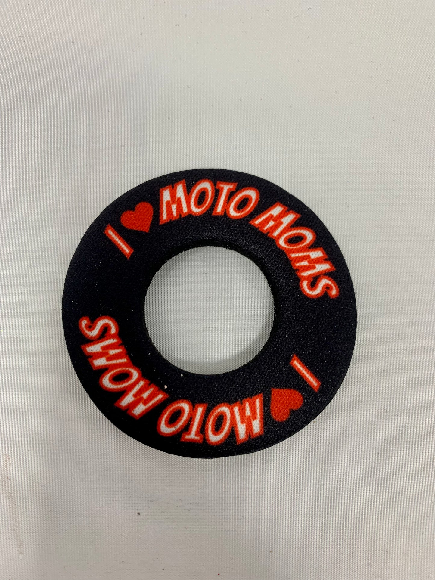 I Heart MOTO MOMS grip donuts